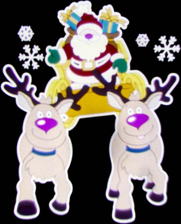 Proiettore a led per esterno ed interno Babbo Natale con Slitta decorazione natalizia Casa e cucina/Decorazioni per interni/Addobbi e decorazioni per ricorrenze/Decorazioni natalizie/Luci natalizie/Catene luminose per esterni MagiediNatale.it - Altamura, Commerciovirtuoso.it