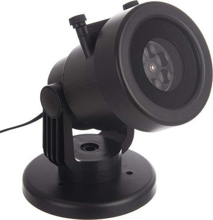 Proiettore a led per esterno effetto nevicata con disegni intercambiabili decorazione natalizia Casa e cucina/Decorazioni per interni/Addobbi e decorazioni per ricorrenze/Decorazioni natalizie/Luci natalizie/Catene luminose per esterni MagiediNatale.it - Altamura, Commerciovirtuoso.it
