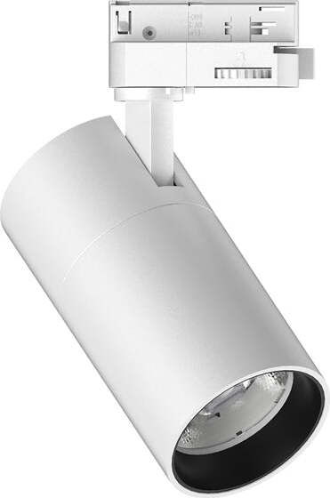 Proiettore-Cilindrico-Quick-Alluminio-Bianco-Led-15W-3000K-On-Off-Cri80
