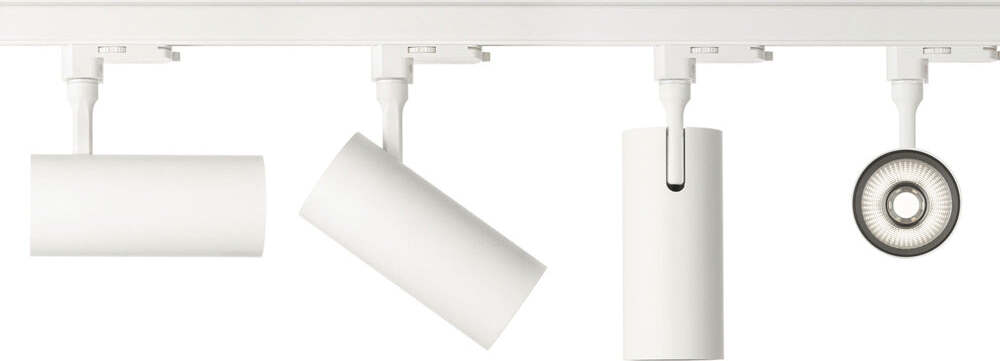 Proiettore-Cilindrico-Smile-Alluminio-Bianco-Led-30W-3000K-Luce-Calda-Cri80-36°