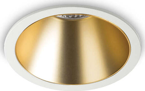 Proiettore-Da-Incasso-Moderno-Game-Alluminio-Bianco-E-Oro-Led-11W-3000K