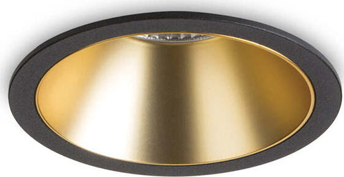 Proiettore-Da-Incasso-Moderno-Game-Alluminio-Nero-E-Oro-Led-11W-3000K-Luce-Calda
