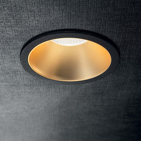 Proiettore-Da-Incasso-Moderno-Game-Alluminio-Nero-E-Oro-Led-11W-3000K-Luce-Calda