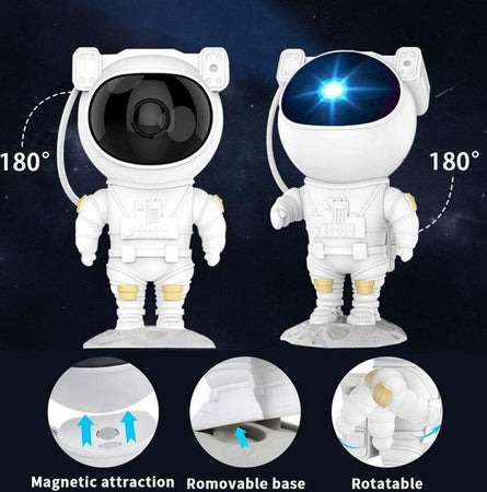 Proiettore Di Stelle E Galassie Astronauta Luce Notturna Con Effetti Planisfero Illuminazione/Illuminazione per interni/Illuminazione speciale/Mood Lights Trade Shop italia - Napoli, Commerciovirtuoso.it