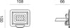 Proiettore-esterno-Gea-Led-RATRI-GES840N-IP65-850LM-lampada-terra-parete-moderna