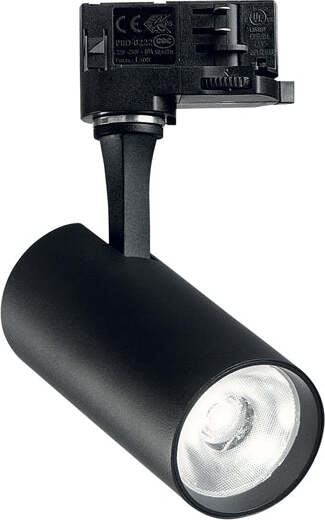 Proiettore-Fox-On-Off-Alluminio-Materie-Plastiche-Nero-Led-15W-3000K-Cri80