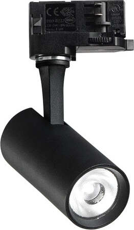 Proiettore-Fox-On-Off-Alluminio-Materie-Plastiche-Nero-Led-8W-3000K-Cri90