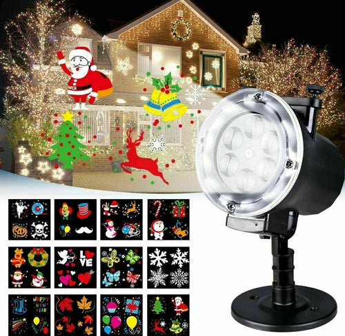 Proiettore-Laser-LED-RGB-Natale-per-Esterno-Giochi-di-Luce-Vari-Disegni-Natalizi
