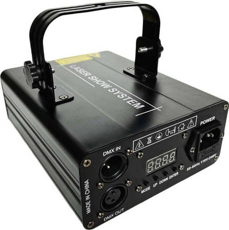 Proiettore laser portatile luci rgb multicolore luce discoteca laser show system Strumenti Musicali/Sonorizzazione e palcoscenico/Illuminazione/Raggi laser TradeKard - Acerra, Commerciovirtuoso.it