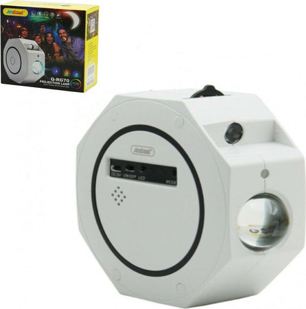 Proiettore Led Galassie Cielo Stelle Hd Telecomando Luce Notturna Bambini Q-rg70 Illuminazione/Illuminazione per interni/Illuminazione per bambini/Luci notturne per bambini Trade Shop italia - Napoli, Commerciovirtuoso.it