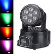 Proiettore Led Rgb Testa Mobile Rotante Effetti Disco Discoteca 7 Led Wash Dmx Strumenti Musicali/Sonorizzazione e palcoscenico/Illuminazione/Teste mobili Trade Shop italia - Napoli, Commerciovirtuoso.it