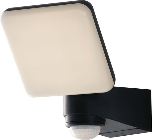 Proiettore Led Sat Antracite 10W 800Lm 4000K Ip54 Con Sensore 23X14X15,3Cm Illuminazione/Illuminazione per esterni/Proiettori Led Mall Home - Napoli, Commerciovirtuoso.it