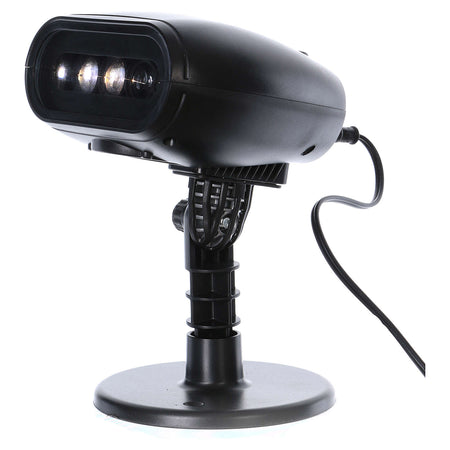 Proiettore natalizio led 5 disegni natale musicale movimento decorazione