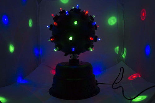 PROIETTORE LUCI ED EFFETTI LED DISCOTECA DJ RGB A SFERA MULTICOLORE ROTANTE 220V Strumenti Musicali/Sonorizzazione e palcoscenico/Illuminazione/Dispositivi per effetti luce Trade Shop italia - Napoli, Commerciovirtuoso.it