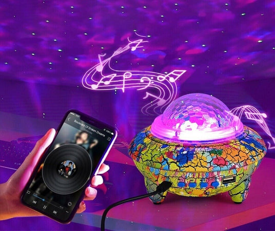Proiettore Luci Effetti Led Rgb Cielo Stellato Cassa Bluetooth 10w Elettronica/Home Cinema TV e video/Proiettori Trade Shop italia - Napoli, Commerciovirtuoso.it