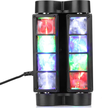 PROIETTORE MINI SPIDER TESTA MOBILE SPOT LIGHT DMX 512 RGB DJ DISCOTECA 40W Strumenti Musicali/Sonorizzazione e palcoscenico/Illuminazione/Dispositivi per effetti luce Trade Shop italia - Napoli, Commerciovirtuoso.it