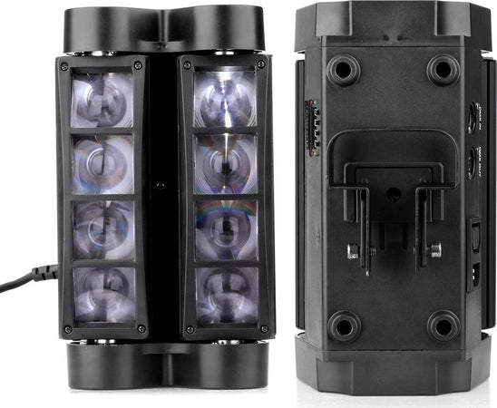 PROIETTORE MINI SPIDER TESTA MOBILE SPOT LIGHT DMX 512 RGB DJ DISCOTECA 40W Strumenti Musicali/Sonorizzazione e palcoscenico/Illuminazione/Dispositivi per effetti luce Trade Shop italia - Napoli, Commerciovirtuoso.it