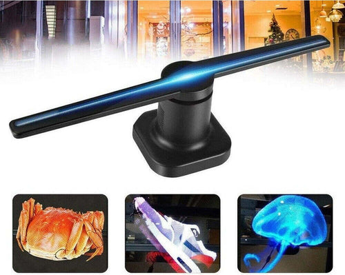 Proiettore Olografico 3d Led Fan Insegna Pubblicitaria Wifi Luminosa Elettronica e telefonia > Accessori Audio e Video > Effetti Luce Trade Shop italia - Napoli, Commerciovirtuoso.it