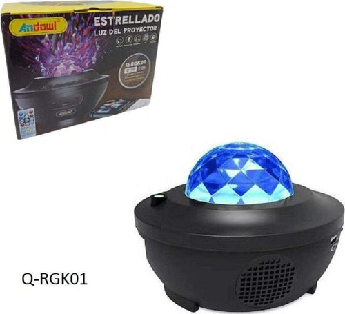 Proiettore Per Altoparlanti Wireless Ricaricabile Portatile Q-rgk01 Starry Galaxy Illuminazione/Illuminazione per interni/Illuminazione per bambini/Luci notturne per bambini Trade Shop italia - Napoli, Commerciovirtuoso.it