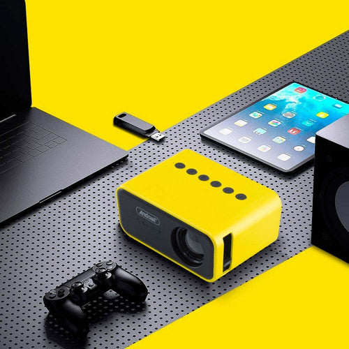 Proiettore Portatile Mini Ultra Hd Con Telecomando Compatibile Con Android E Ios Elettronica/Home Cinema TV e video/Proiettori Trade Shop italia - Napoli, Commerciovirtuoso.it