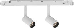 Proiettore-Regolabile-Ego-Alluminio-Bianco-2-Luci-Led-5W-3000K-1-10V