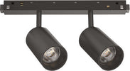 Proiettore-Regolabile-Ego-Alluminio-Nero-2-Luci-Led-5W-3000K-1-10V