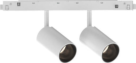 Proiettore-Regolabile-On-Off-Ego-Alluminio-Bianco-2-Luci-Led-16W-3000K