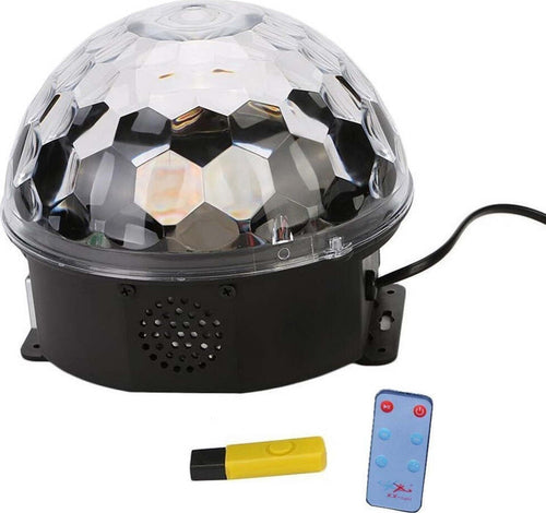 Proiettore Sfera Luce Led Stroboscopio Disco Effetti Multicolore Rgb Festa Strumenti Musicali/Sonorizzazione e palcoscenico/Illuminazione/Dispositivi per effetti luce Trade Shop italia - Napoli, Commerciovirtuoso.it