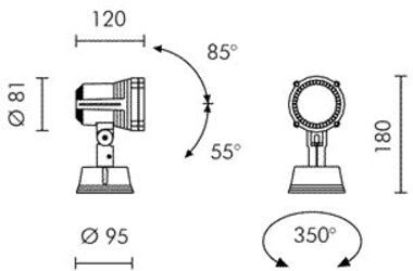 Proiettore Simes Microtechno Spot