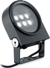 Proiettore-Ulex-Alluminio-Antracite-1-Luce-15W-3000K-Luce-Calda