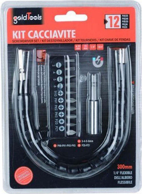 Prolunga Albero Flessibile Punte A Taglio Croce Stella Trapano Avvitatore 92827 Casa, arredamento e bricolage > Bricolage e fai da te > Utensili Manuali > Set di Utensili Trade Shop italia - Napoli, Commerciovirtuoso.it