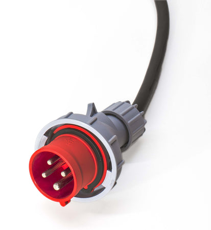 PROLUNGA ELETTRICA TRIFASE 4 POLI INDUSTRIALE PROFESSIONALE DA 20 METRI - CAVO IN NEOPRENE 4G2.5