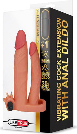 Prolunga Fallica con Fallo Indossabile Aggiuntivo e Stimolatore Clitorideo Vibrante Anal Dildo Liketrue Intoyou Salute e cura della persona/Erotismo e contraccezione/Sex toys/Vibratori/Vibratori per coppia Kondorama - Martinsicuro, Commerciovirtuoso.it