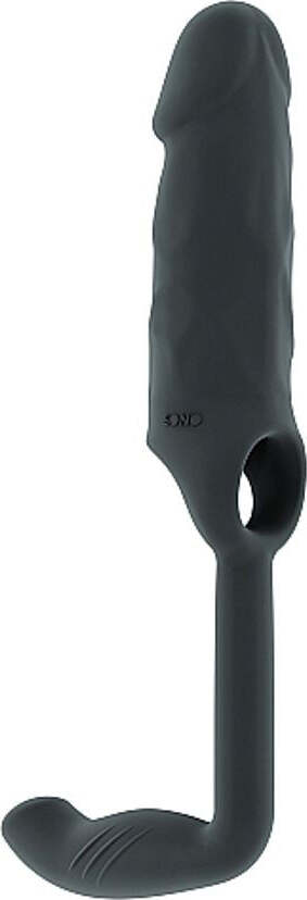 Prolunga Fallica con Massaggiatore prostata Guaina per Pene Grigia in TPE Stretchy Penis Extension And Plug – Grey Salute e cura della persona/Erotismo e contraccezione/Sex toys/Massaggiatori per la prostata Kondorama - Martinsicuro, Commerciovirtuoso.it