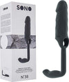 Prolunga Fallica con Massaggiatore prostata Guaina per Pene Grigia in TPE Stretchy Penis Extension And Plug – Grey Salute e cura della persona/Erotismo e contraccezione/Sex toys/Massaggiatori per la prostata Kondorama - Martinsicuro, Commerciovirtuoso.it
