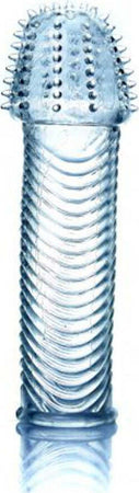 Prolunga Fallica Elastica Realgoos® Super Stretch Penis Sleeve In Tpe Trasparente Con Stimolatori sulla punta Salute e cura della persona/Erotismo e contraccezione/Sex toys/Guaine e prolunghe per il pene Kondorama - Martinsicuro, Commerciovirtuoso.it