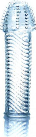 Prolunga Fallica Elastica Realgoos® Super Stretch Penis Sleeve In Tpe Trasparente Con Stimolatori sulla punta Salute e cura della persona/Erotismo e contraccezione/Sex toys/Guaine e prolunghe per il pene Kondorama - Martinsicuro, Commerciovirtuoso.it