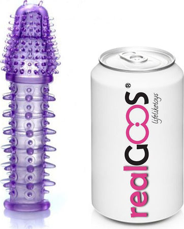 Prolunga Fallica Elastica Realgoos® Super Stretch Penis Sleeve In TPE Viola Con Stimolatori Salute e cura della persona/Erotismo e contraccezione/Sex toys/Guaine e prolunghe per il pene Kondorama - Martinsicuro, Commerciovirtuoso.it