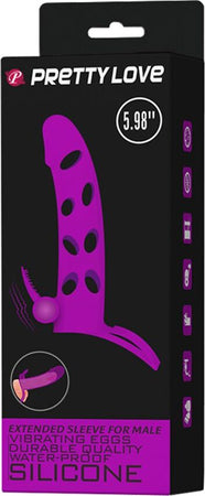 Prolunga Fallica in Silicone Vibrante Pretty Love Vibrating Extension 15cm Diametro 33 Stimolatore Clitoride Salute e cura della persona/Erotismo e contraccezione/Sex toys/Guaine e prolunghe per il pene Kondorama - Martinsicuro, Commerciovirtuoso.it