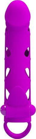 Prolunga Fallica in Silicone Vibrante Pretty Love Vibrating Extension 15cm Diametro 33 Stimolatore Clitoride Salute e cura della persona/Erotismo e contraccezione/Sex toys/Guaine e prolunghe per il pene Kondorama - Martinsicuro, Commerciovirtuoso.it