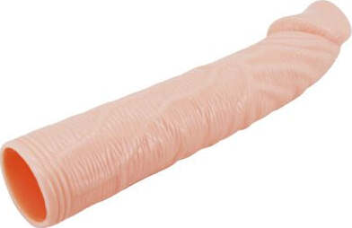 Prolunga Fallica Realgoos® In Morbido TPR Super Elastico Color Carne 190 X 35 mm Massimo piacere Salute e cura della persona/Erotismo e contraccezione/Sex toys/Guaine e prolunghe per il pene Kondorama - Martinsicuro, Commerciovirtuoso.it