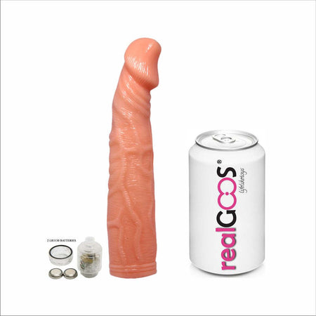 Prolunga Fallica Vibrante In Morbido TPR Realgoos® Super Elastico Color Carne 180 X 34mm Salute e cura della persona/Erotismo e contraccezione/Sex toys/Guaine e prolunghe per il pene Kondorama - Martinsicuro, Commerciovirtuoso.it