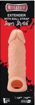 Prolunga Guaina per pene Realstuff Extender With Ball Strap 5.5 Prolunga Fallica Per Il Pene In Silicone Color Carne 14 Cm Salute e cura della persona/Erotismo e contraccezione/Sex toys/Guaine e prolunghe per il pene Kondorama - Martinsicuro, Commerciovirtuoso.it
