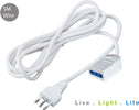 Prolunga-Lineare-Elettrica-Con-Spina-16A-2P+T-Presa-10/16A-Cavo-Lunga-5-Metri-H05VV-F-3X1.0-mmq-SKU-8732-V-Tac