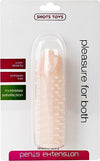 Prolunga Pene morbida Realistica Penis Extension Shots Toys con Rilievi piacere per entrambi 20,6 cm Salute e cura della persona/Erotismo e contraccezione/Sex toys/Guaine e prolunghe per il pene Kondorama - Martinsicuro, Commerciovirtuoso.it