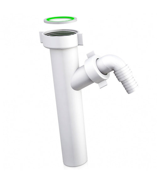 Prolunga Sifone 1/4 X 32mm Attacco Lavatrice Lavastoviglie Tubo Scarico Lavabo