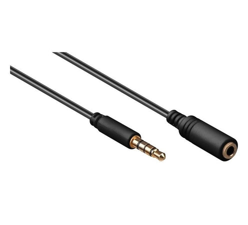 Cavo prolunga audio stereo Jack 3.5mm da 3 mt.