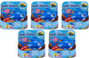 Promo 5 Pezzi Pinkfong Baby Shark Giocattolo da Bagno Canta e Nuota a Batteria Blu per Bambini +18 Mesi, Nuota per Davvero! - Rivenditori Festa Bomboniera