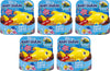 Promo 5 Pezzi Pinkfong Baby Shark Giocattolo da Bagno Canta e Nuota a Batteria Giallo per Bambini +18 Mesi, Nuota per Davvero! Rivenditore