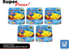 Promo 5 Pezzi Pinkfong Baby Shark Giocattolo da Bagno Canta e Nuota a Batteria Giallo per Bambini +18 Mesi, Nuota per Davvero! Rivenditore